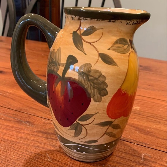 Yankee Candle holder and Pitcher -used as a set - Picture 2 of 2